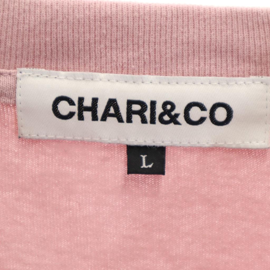 CHARI&CO. Short sleeve T-shirt L Pink Men's Used