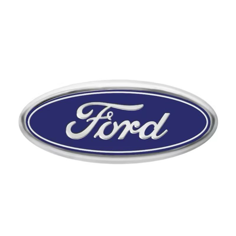 Car Front Hood Emblem With Pins Trunk Badge For Ford S MAX Ranger Focus Fiesta Mondeo Kuga Mustang Escort KA Ecosport Flex Ever