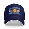 Le Malvinas Argentina Calcio Calcio Copricapo Cappellino da Baseball Unisex Moda Cappelli Cappellino Regolabile Cappellino da Sole