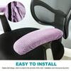 1pair Office Chair Armrest Cover Removable Elastic Washable Fabric Elastic Half Pack for Office Chair Armrest
