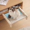 Wooden Cat Hammock: Hangable Window or Bedside Nest, Versatile for All Seasons