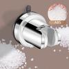 Bathroom Adjustable Wall Mounted Shower Head Holder Universals Suction Cup Shower Mount Holder Base Easy Installation