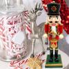 King Soldier Shape Figurine Wood Decorations for Office Unique Desktops Ornament