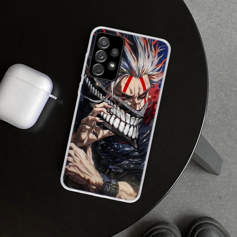 Anime D-Dandadans Okarun Phone Case Cover for Samsung Galaxy A12 A22 A32 A52 A72 A02S A51 A50S A31 A20S A10S Note 20 Ultra 10 Pl