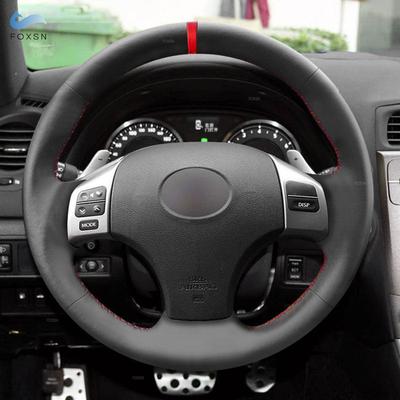 For Lexus IS IS250 IS250C IS300 IS300C IS350 IS350C 2006-2011 Hand Stitched Perforated Leather Car Interior Steering Wheel Cover