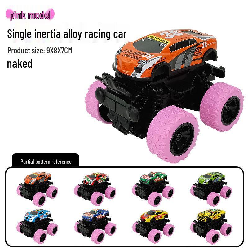 Children's Inertial 4WD Off-Road Swinging Stunt Car Model with Shock Absorption.