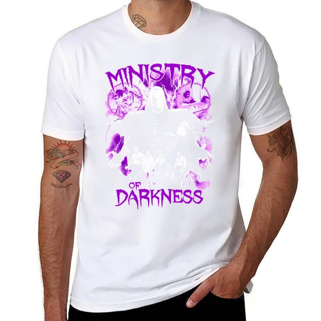 The Ministry Of Darkness Shirt Tshirt Everyday Wear Basic Short Sleeve Top Tshirt
