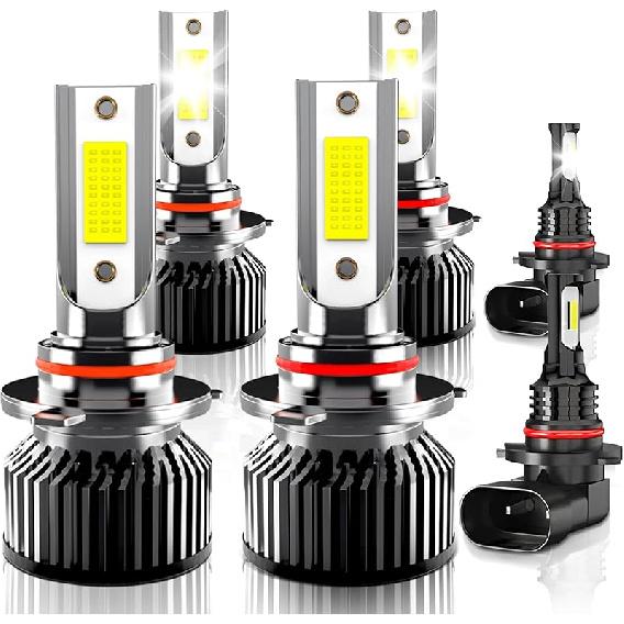 Compatible For Ford F250 High Low Beam Fog Lights F350 Super Duty F450 F550 2005 2006 2007 2008 2009 2010 2011 2012 2013 2014 2015 2016 2017 2018