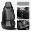 Universal Fit Five-Seater Car Seat Covers | Durable Faux Leather, Non-Textile Material, Sponge Filled, Suitable for All Vehicle Models