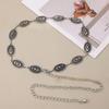 Ethnic waist chain accessories Bohemian versatile belt women's dress high-end dress with waistband metal retro