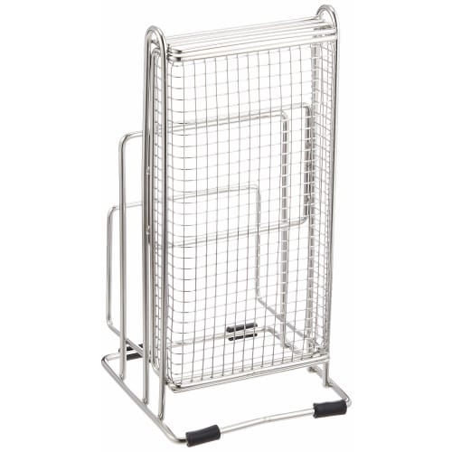 Pearl Metal Alphage Stainless Steel Knife and Cutting Board Stand, Multi-Purpose, PH-9526