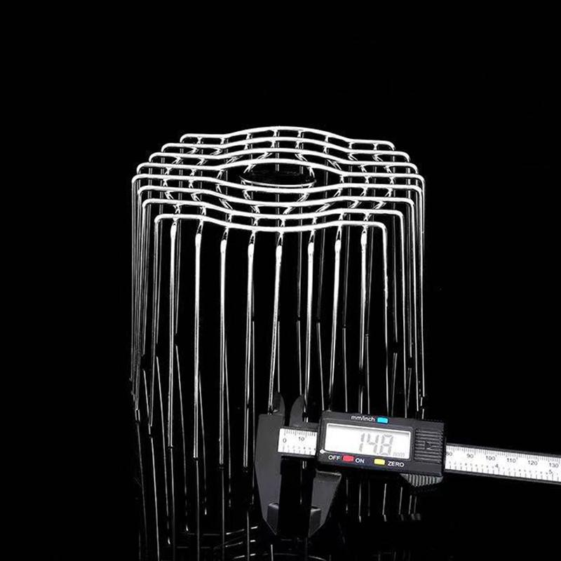 Stainless Steel Drainage Cover Roof Floor Drain Downpipe Strainer Anti-Blocking Gutter Guard Leaf Debris Trap Rain Pipe Cap