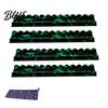 Mahjong Accessory 1/4Pcs Rack with Magnetic Pusher & Storage Bag Scalloped Acrylic Mah Table Organizer Jongg Tile Holder Bar Gift for American