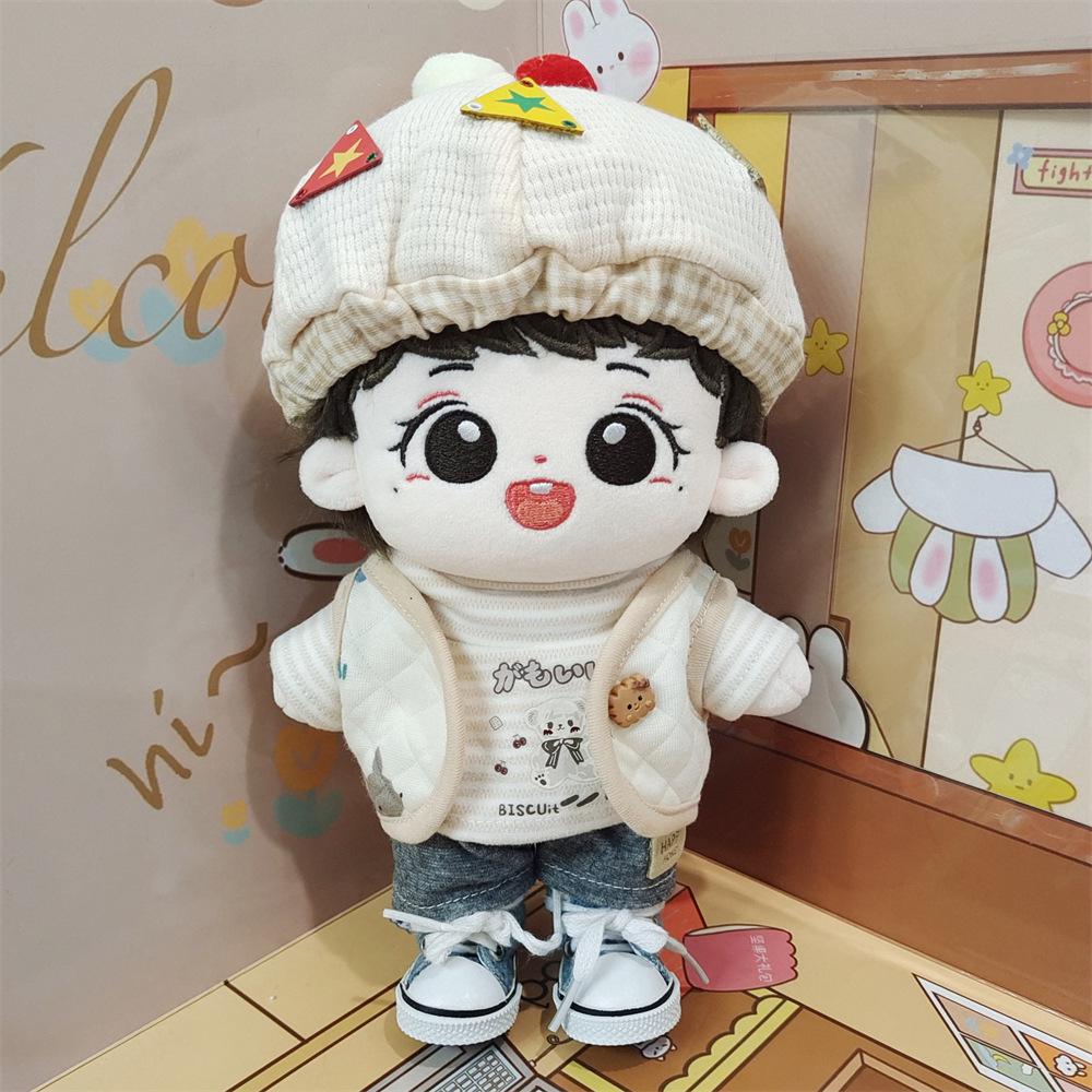 Sun Yingsha 20cm Plush Star Doll - Cute Holiday Toy Gift