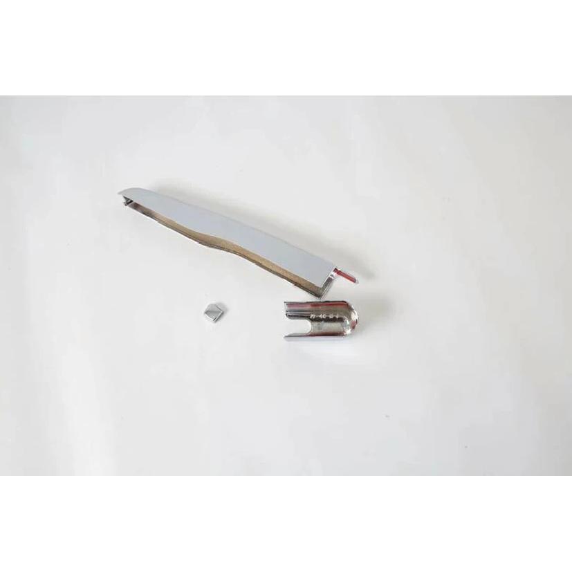 For Ford Escape Kuga   Car Accessories ABS Chrome Rear Window Wiper Arm Blade Cover Trim Overlay Nozzle Molding Garnish