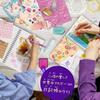 Diary Set Two Themes Stationery Scrapbook Kit 2 Books Elementary School Girls Popular Gift Storage Box Rich Materials Journal Memo Pad Planner Free