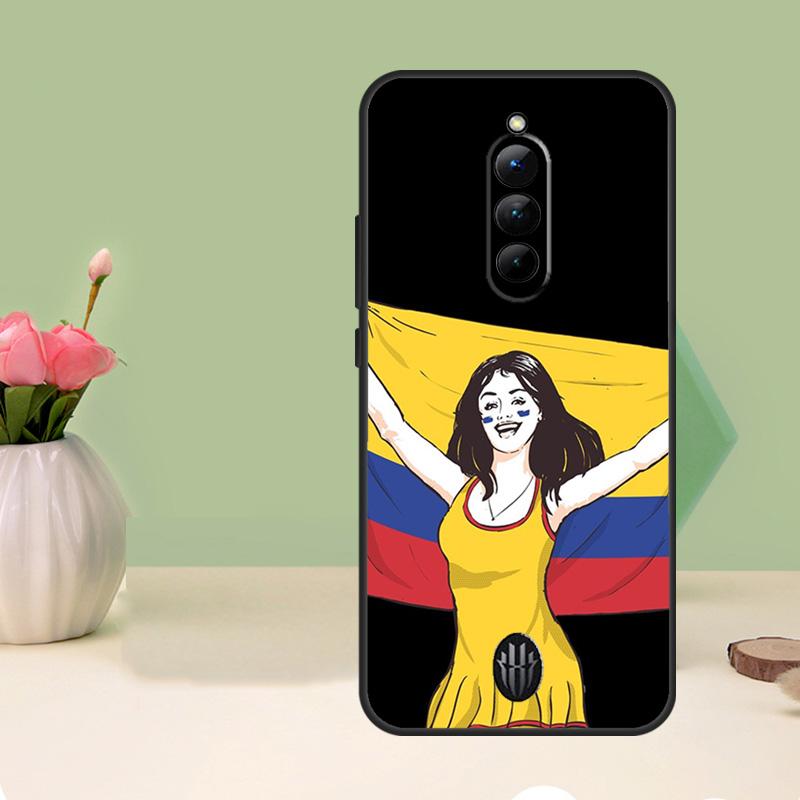 Colombia Flag Football Case For Nubia Red Magic 6 7 8 9 10 Pro 6S 7S Pro 5G 6R RedMagic 8S 9S 8 9 10 Pro Plus Cover