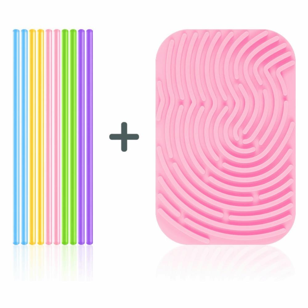 New Silicone Sensory Activity Board Double Sided Screen-Free Silicone Fidget Safe Silicone Calm Down Travel