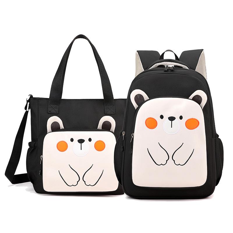 School BagsChildren's Bag Leisure Large Capacity Primary School Bag Girls 1-3-6 Grade Back Dual-purpose Bag Shoulder Tutoring Bag