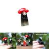 No Face Man Holding Umbrella Sitting Posture Hat Mini Model Desktop Ornament For Family Fun