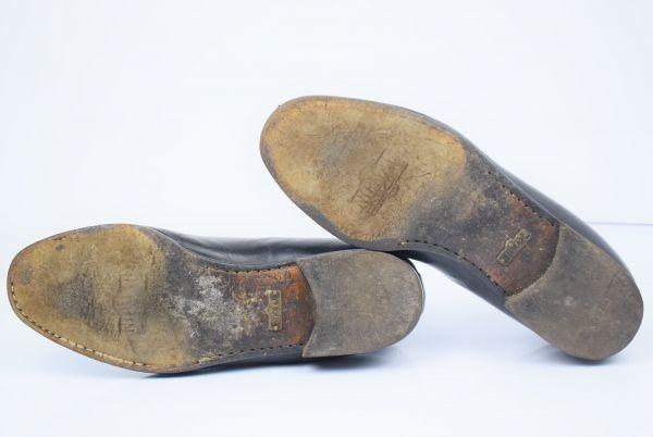 90s NIPMAR Crocodile Leather Slip-on Loafers 25.5-26.5cm 8 Brown Italy(USED)