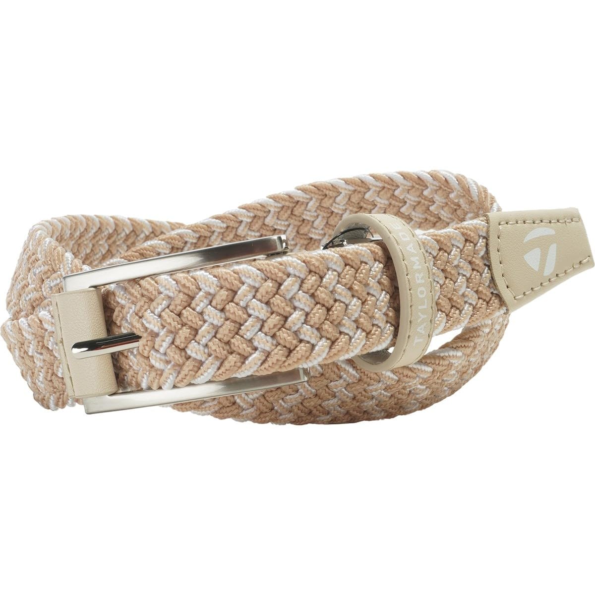 

TaylorMade Women s Double Mesh Belt, Beige/White, Free Size (Fits up to 90cm), SS25 UN584