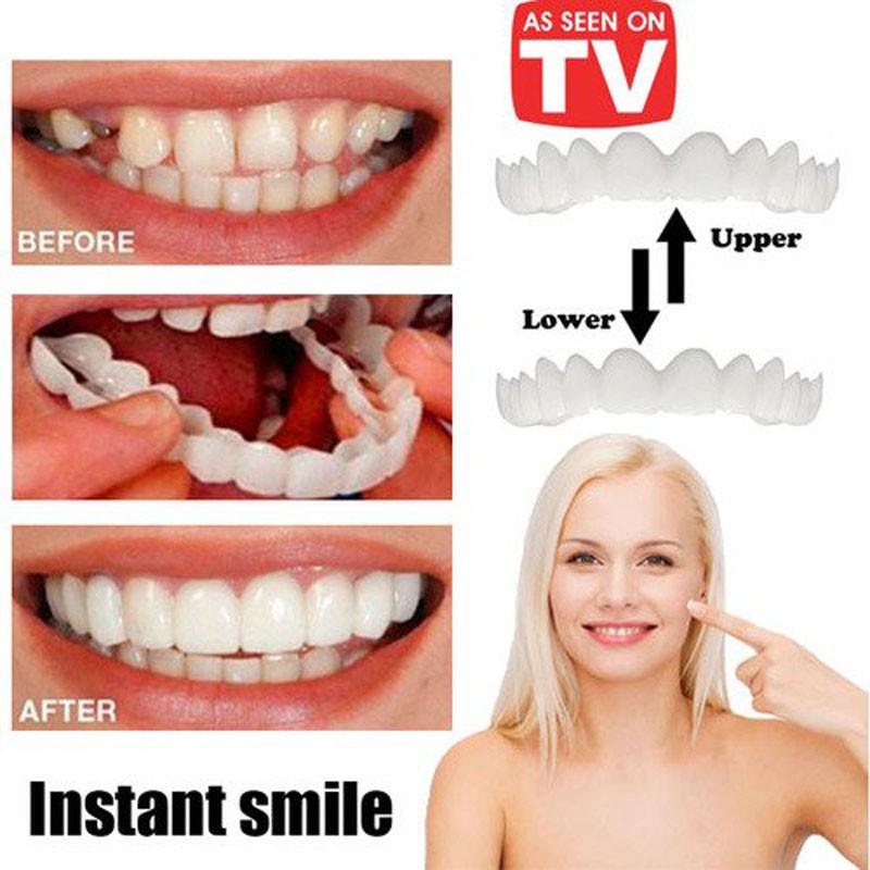Instant Comfort Smile Cosmetic Teeth Denture Teeth Top Veneer Cosmetic