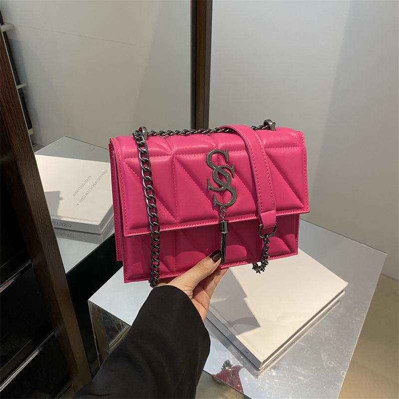 Autumn Personality Beautiful Simple Shoulder Bag Niche Design Trend Messenger Bag Casual Small Square Bag