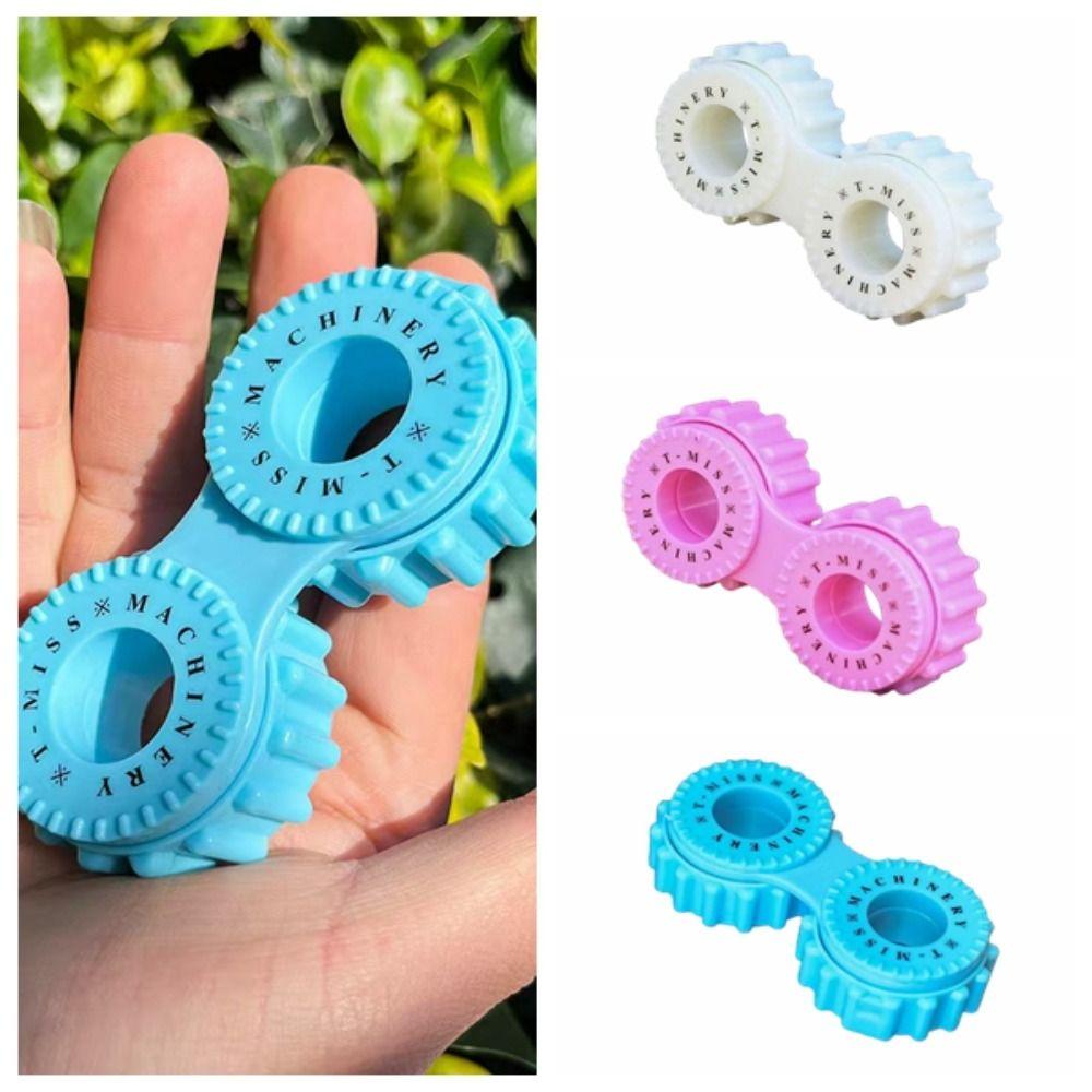 

Plastic Hand Spinner Chain Gear Fingertip Sprocket Stress-relieving Gyroscope Toy Adult синій