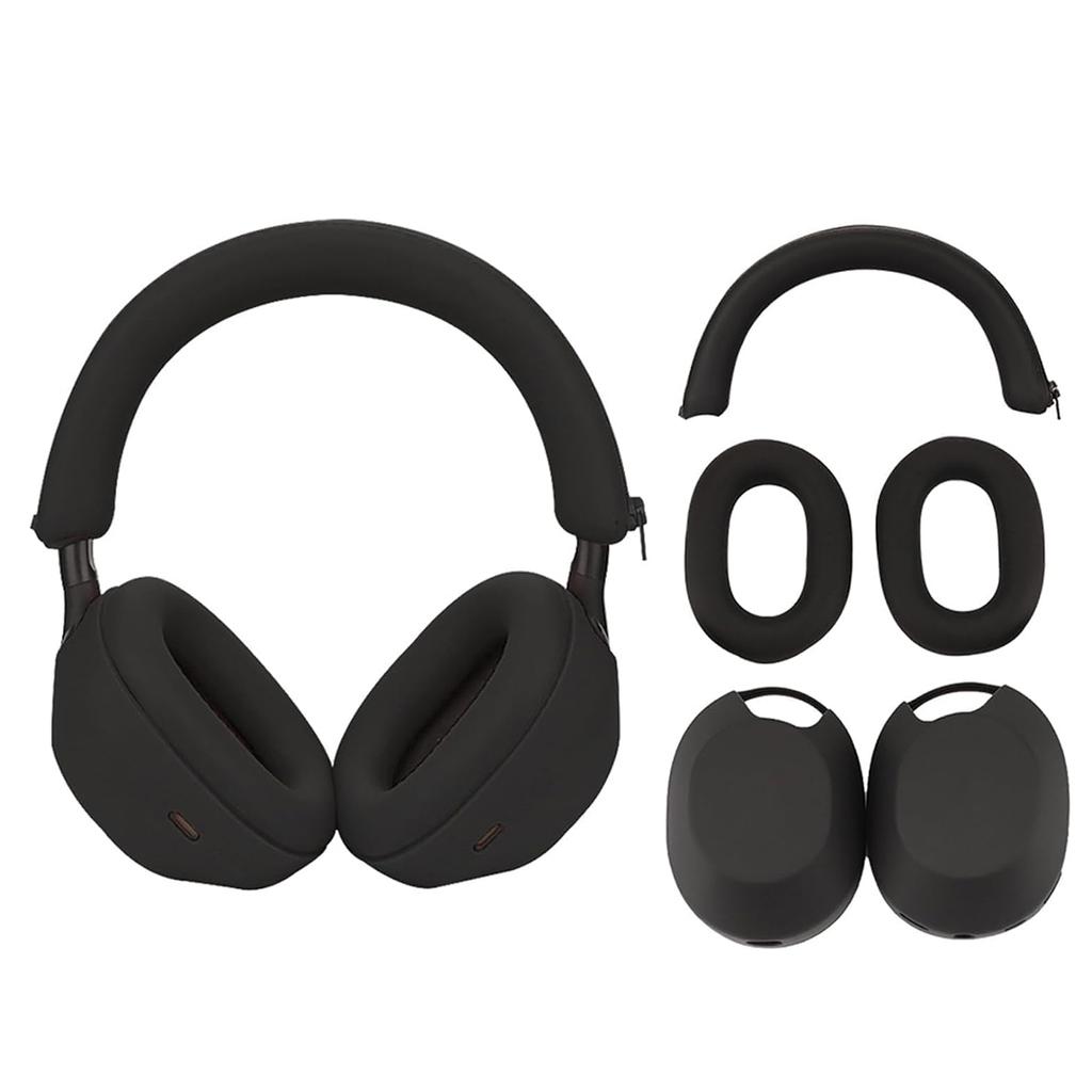 Für Sony WH-1000XM5 Kopfhörer Silikon Schutzhülle/Kopfhörer Schutzhülle/Ohrenschützer Schutzhülle