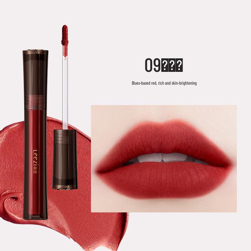 LIZ Velvet Air Lip Glaze: Matte Soft Mist Lip Mud for Vibrant Color