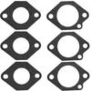 3 Pack Carburetor Rebuild Diaphragm Gasket for Kawasaki FE290 FE350 Engine Golf Gas Club Car DS Precedent Turf Carryall Industrial Carts 1016438
