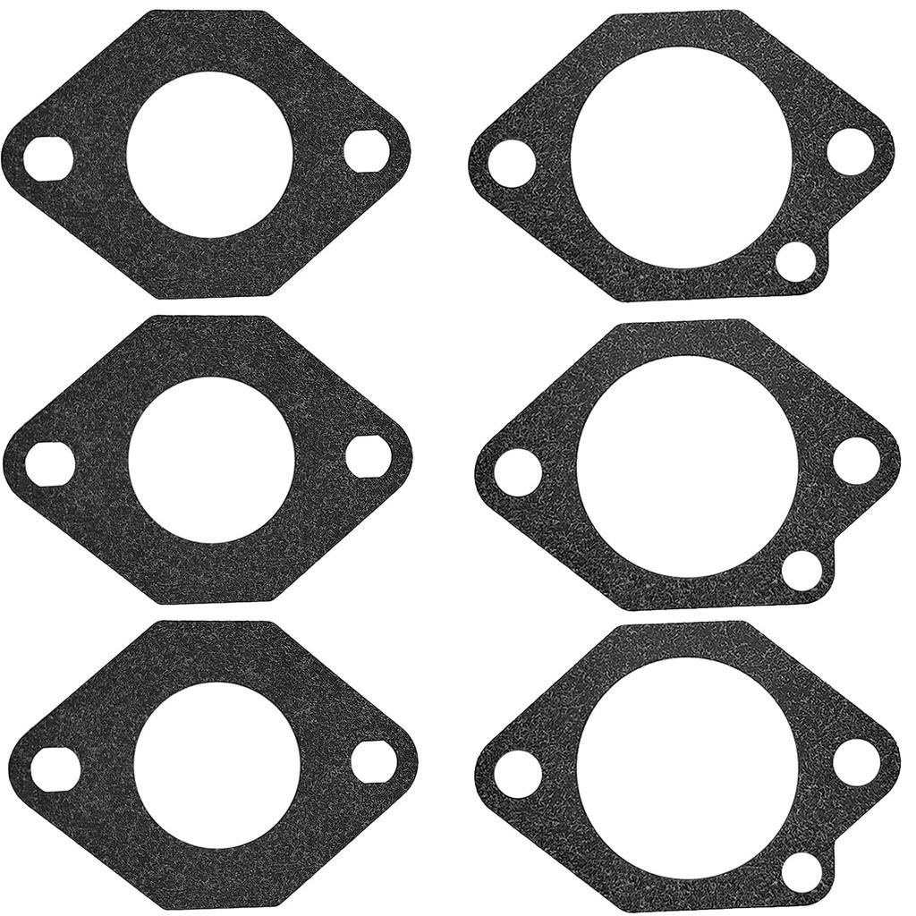 3 Pack Carburetor Rebuild Diaphragm Gasket for Kawasaki FE290 FE350 Engine Golf Gas Club Car DS Precedent Turf Carryall Industrial Carts 1016438