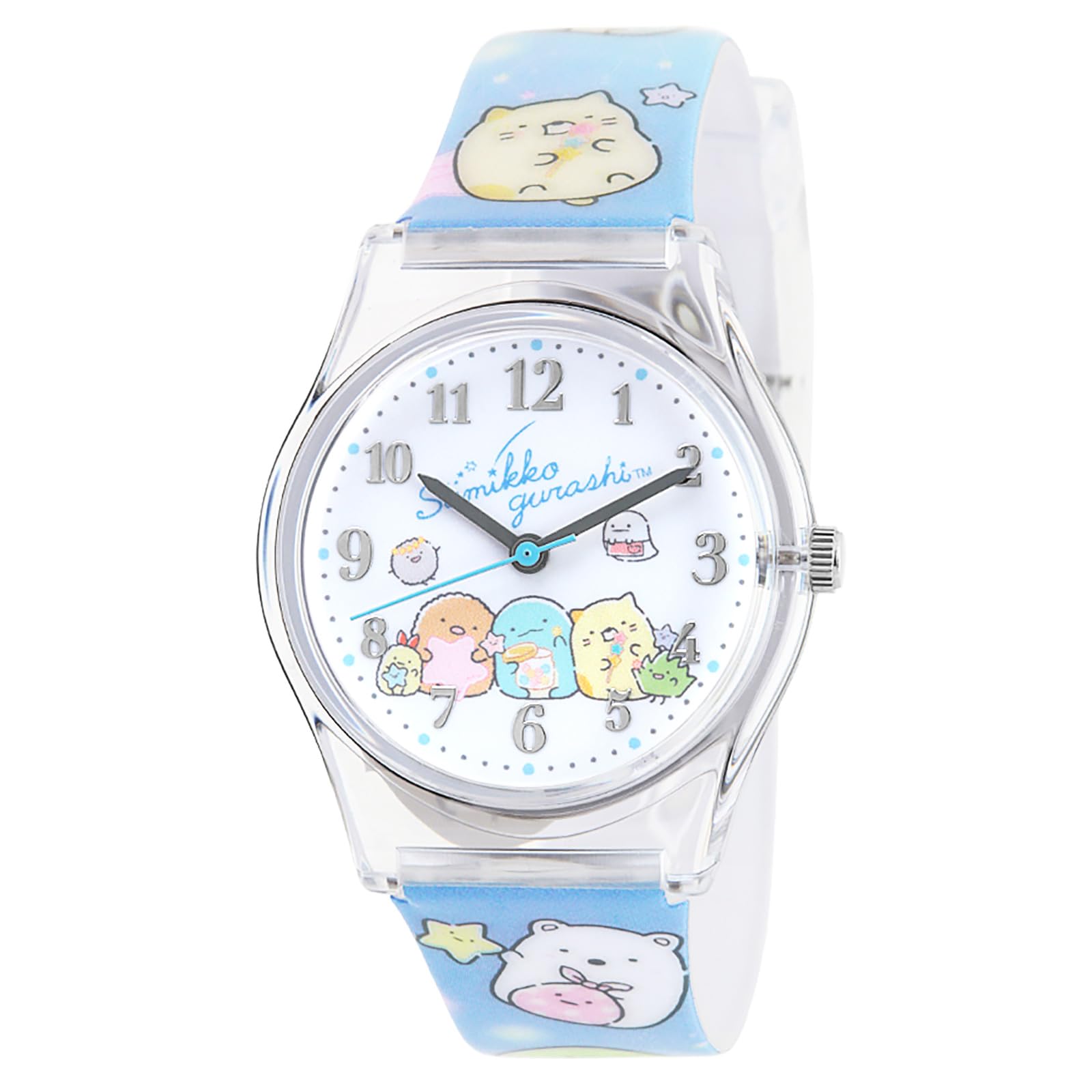 

Пластиковые часы Sumikko Gurashi Прозрачные [Sunflame] J-Axis CX2A0006-CL Женские