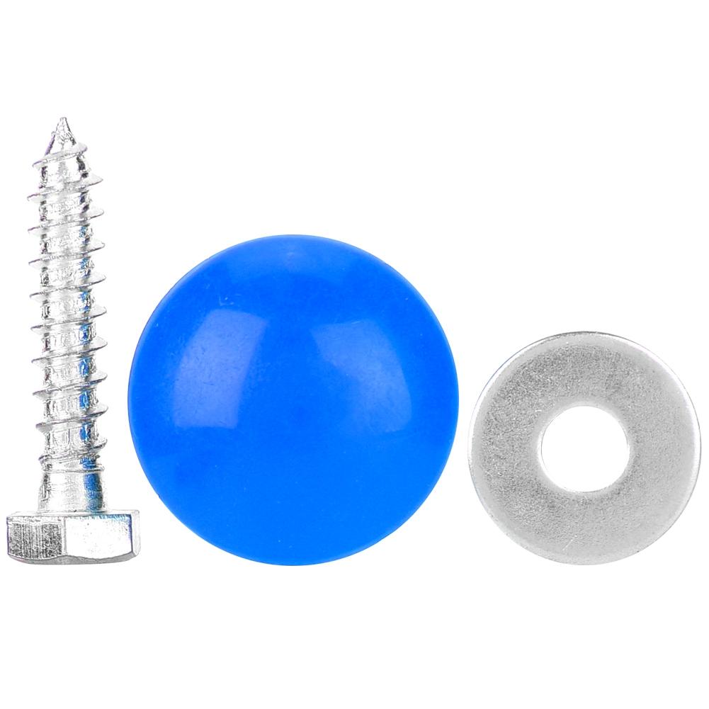 Une Paire de Poignées de Sécurité Antidérapantes en Plastique pour Enfants, Accessoires de Jeu d'Extérieur(Bleu)