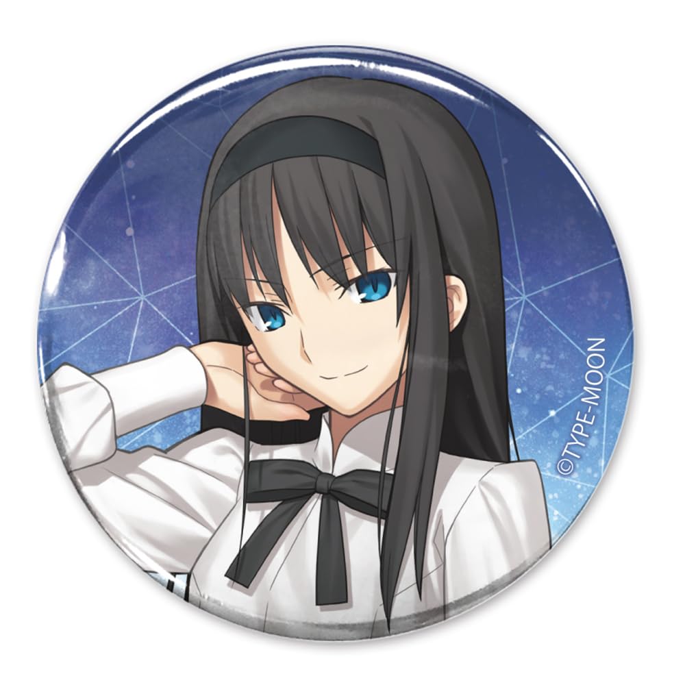 

2D Cospa Tsukihime piece of blue glass Tono Akiba 65mm tin badge [Official] -A moon-