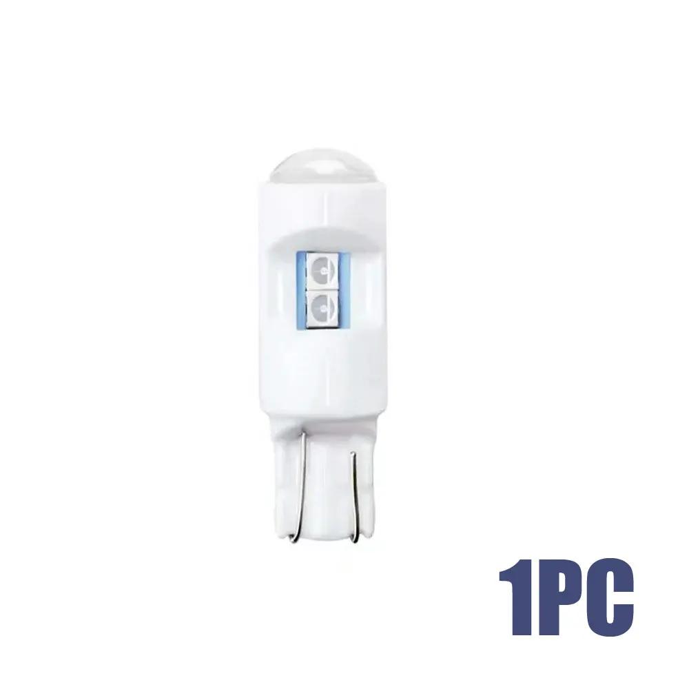 1Pc Car Wedge Interior Light Source T10 W5W WY5W Parking Bulb Ceramic 3030 LED Reading Light License Plate Lamp Accessories