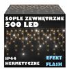 Sople LED Flash 500 Biały Ciepły Zewnętrzne Białe Ciepłe Lampki Z Flashem