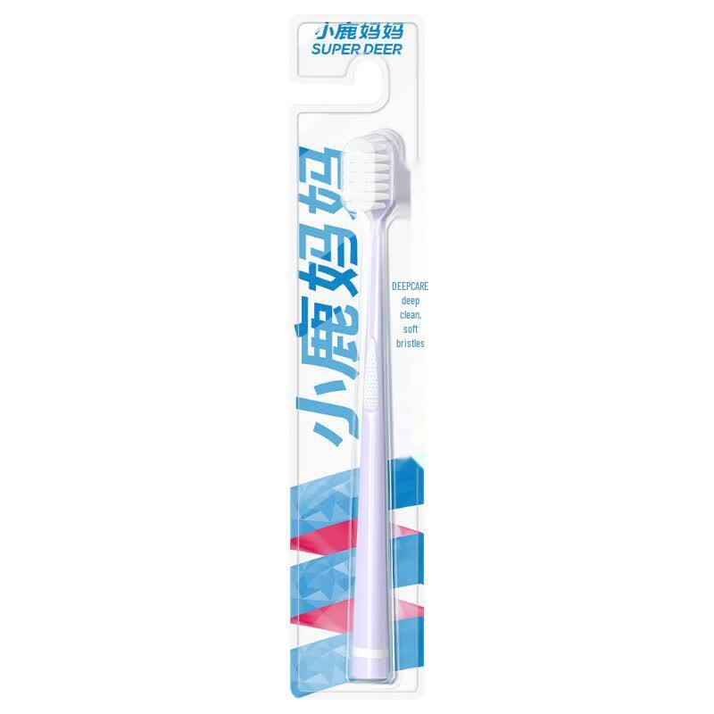 Little Deer Mom Adult Wide-Head Soft Toothbrush