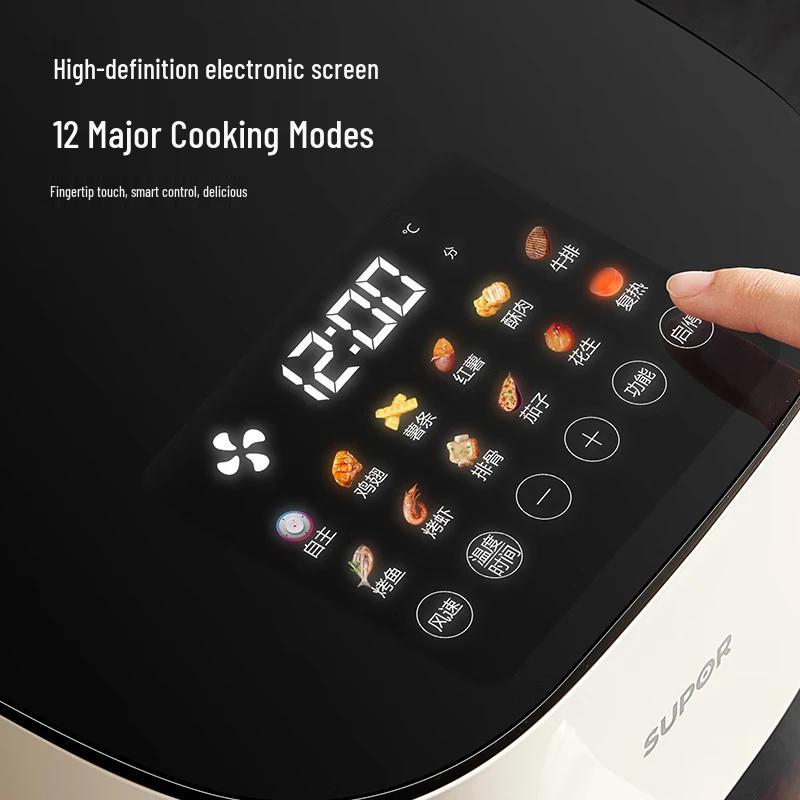 Supor 5L Automatic Air Fryer with Viewing Window