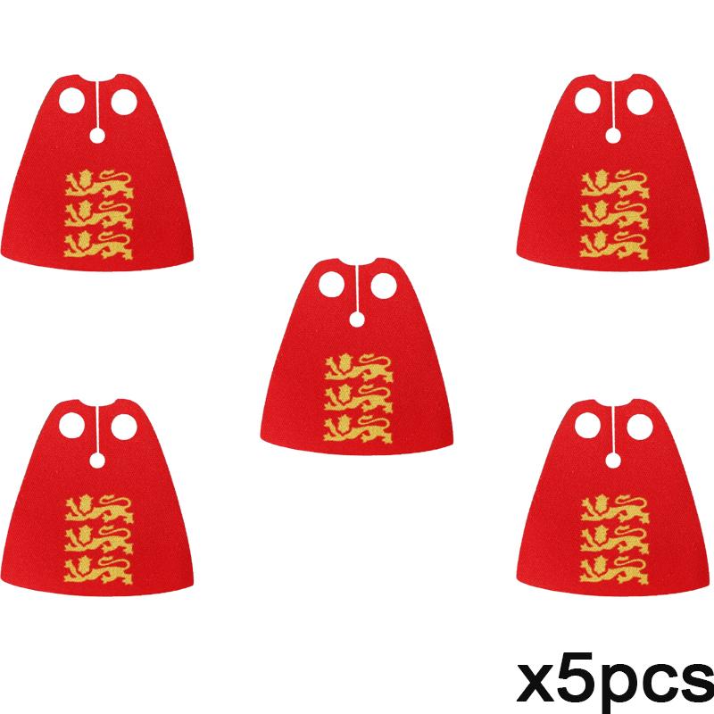 MOC Mittelalterliche Flagge Burg Serie Bausteine Figuren Zubehör Löwe Adler Altes Rom Burg Ritter Umhang Steine Spielzeug Geschenk