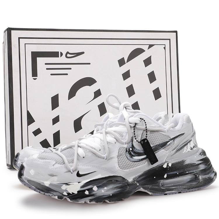 

Nike Air Max Fusion Mesh Breathable Moisture Wicking Coverage Low top Running Shoes Women s Gray CJ1671-105(Team130-VAM) 36.5