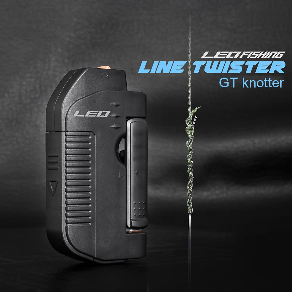 Macchina Automatica Elettrica per Annodare ABS Twister per Filo da Pesca Leader Nodo di Pesca Attrezzo Professionale per Filo da Pesca