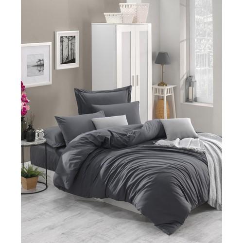 

Enlora Home Freshcolor копченый сплошной цвет двойной пододеяльник комплект