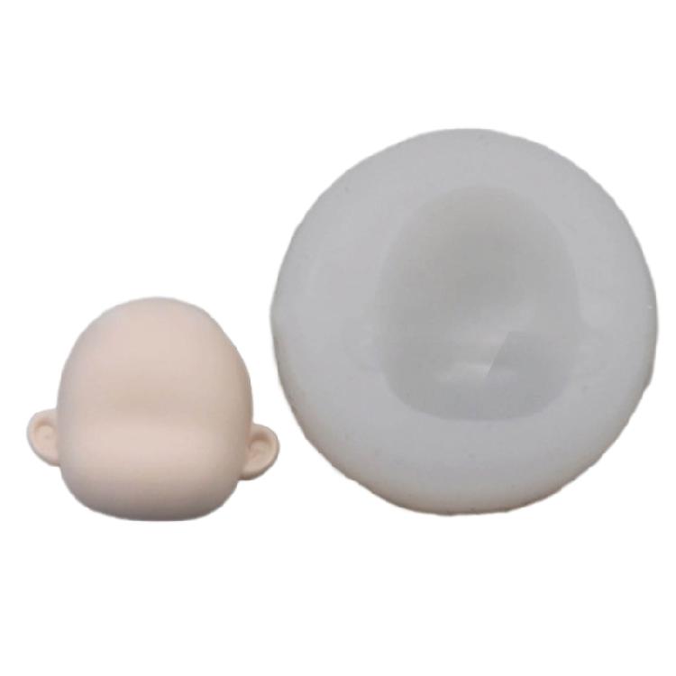 Baby Head Mould Clay Resin Mould for Making Cake Fondant Decorations