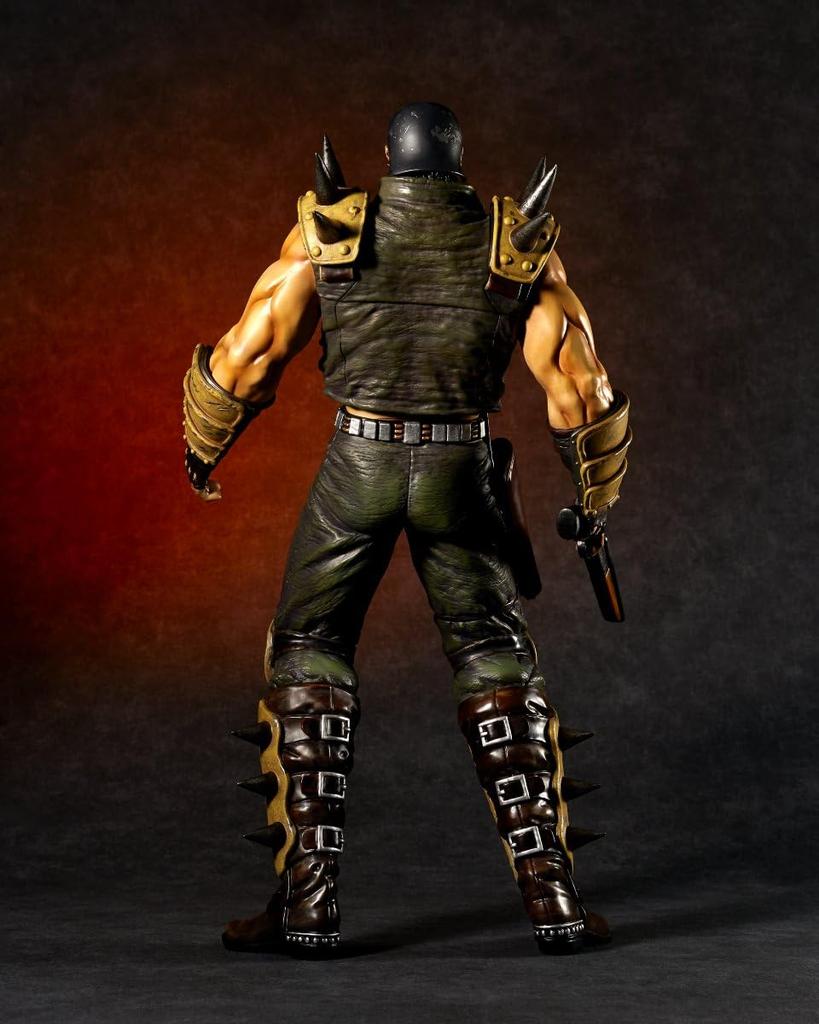 Kaiyodo Mega Soft Vinyl Fist of the North Star Jagi, approximately 500mm tall, non-scale PVC pre-painted, finished figure