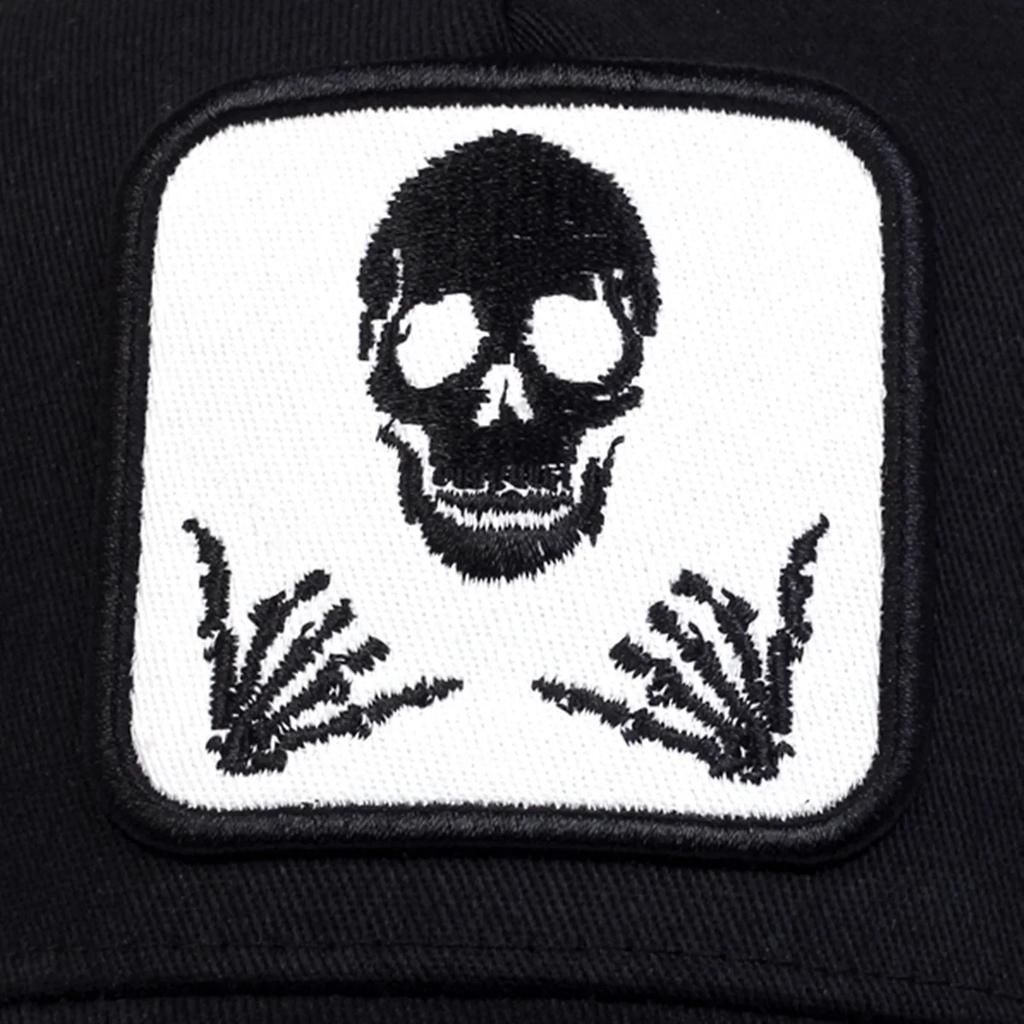 Unisex Personality Embroidery Baseball Net Caps Adjustable Casual Hats Spring And Summer Outdoor Sunscreen Hat