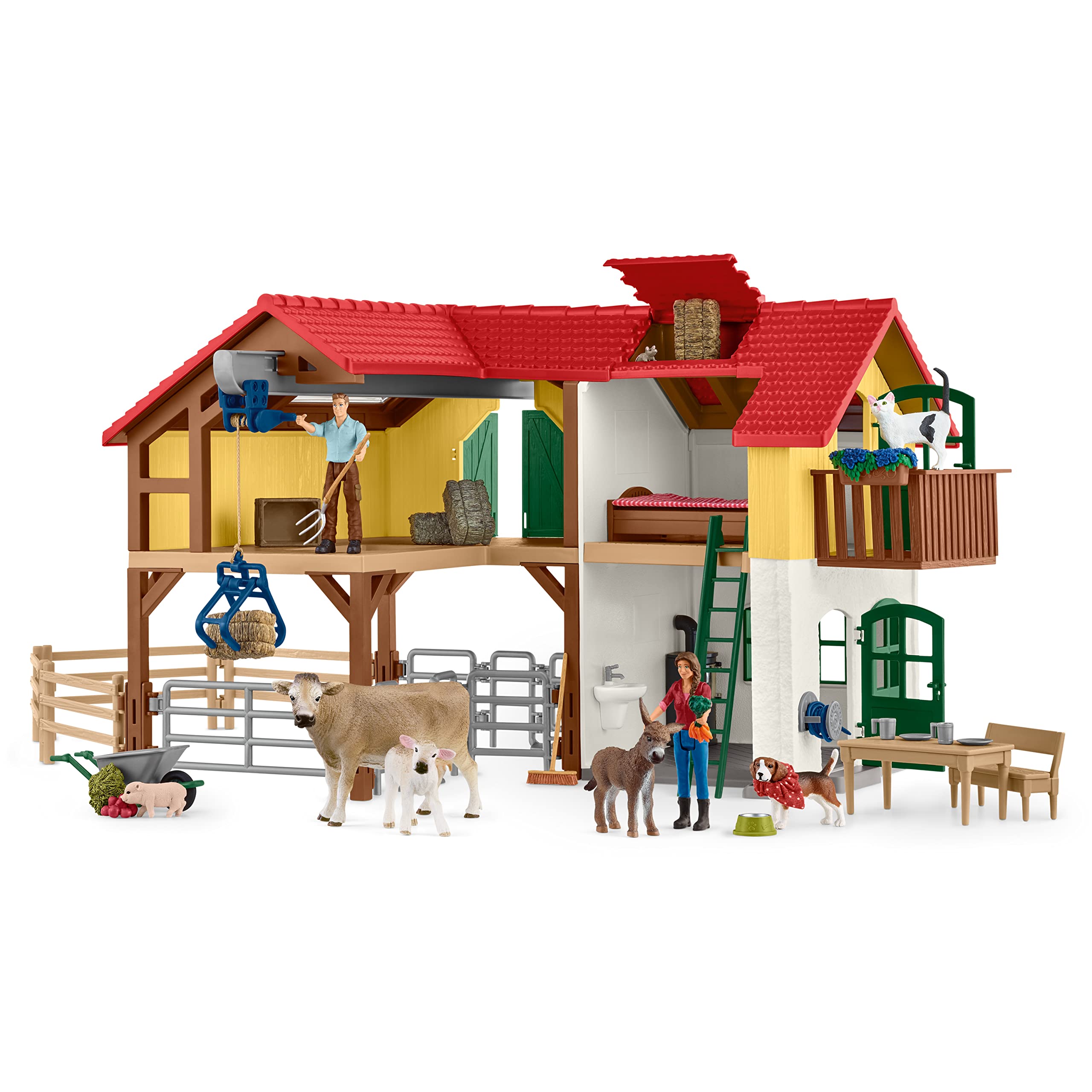 

Schleich Фермерський світ: Живи з тваринами! Фігурка Великий будинок фермерської родини 42407