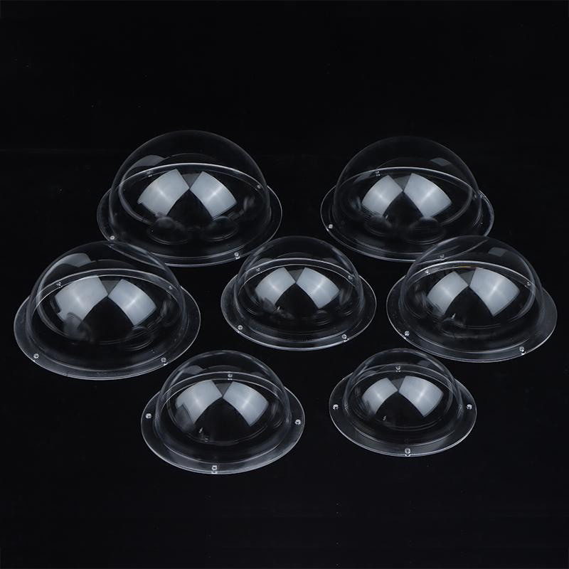 High Clarity Clear Security Camera Dome Cover Acrylic Hemisphere Replacement for Factory Outdoor Surveillance Use