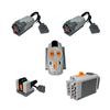 Accessori Elettrici PF Compatibili LEGO Motore M e Ricevitore per Blocchi da Costruzione Radiocomandati